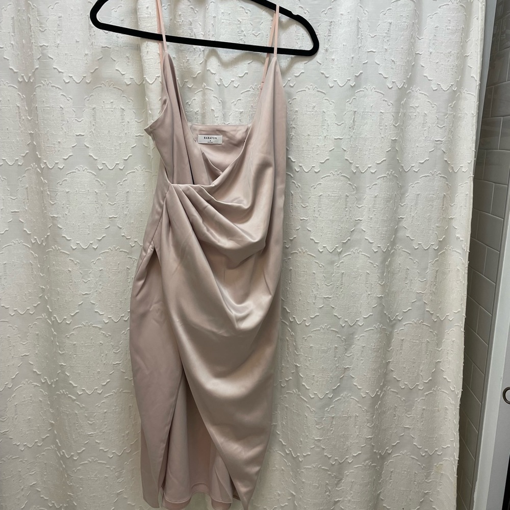 Champagne color dress